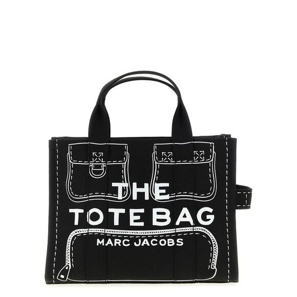 Marc Jacobs Women 'The Trompel'oeil Cargo Canvasmedium' Handbag - Picture 1 of 4